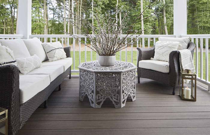 American Walnut Boston Landmark deck